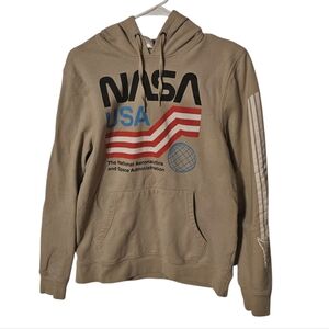 Gap-Gender‎ Neutral-Medium-Tan-NASA Hoodie